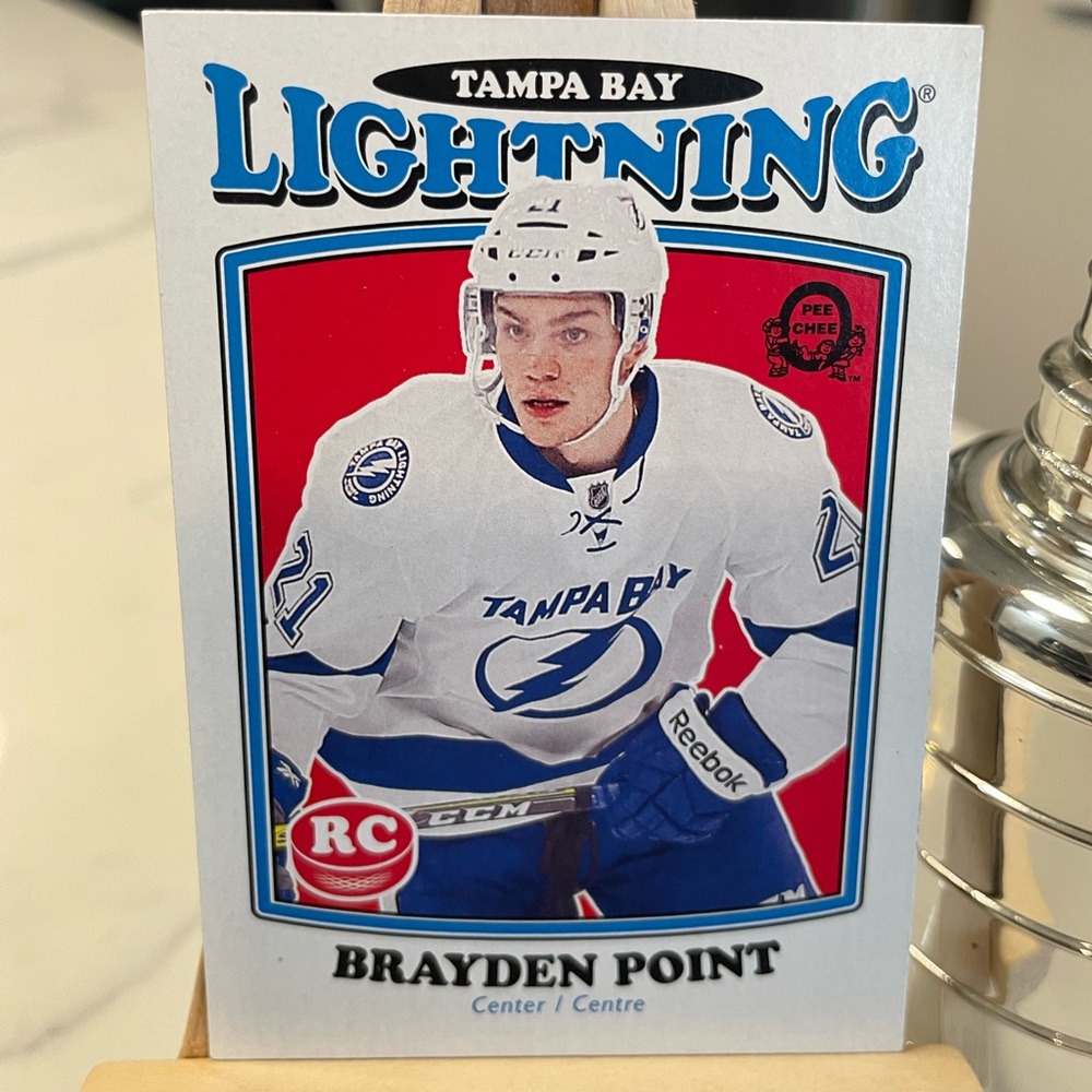 Tampa Bay Lightning Brayden Point Hockey Card